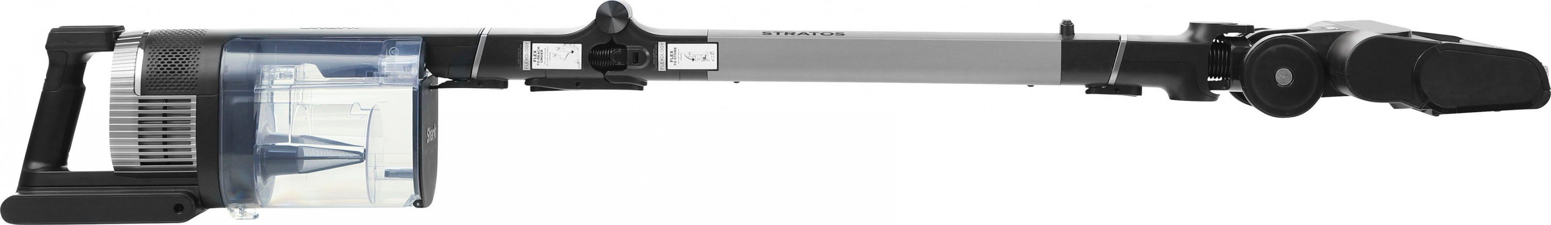 Shark Shark Akku-Bodenstaubsauger mit Auto IQ und PowerFins, 80 W, beutellos, Plus [Doppelakku] IZ420EUT  Аккумуляторный пылесос Shark с контейнером Auto IQ и PowerFins, 80 Вт, без мешка Plus, [двойной аккумулятор] IZ420EUT