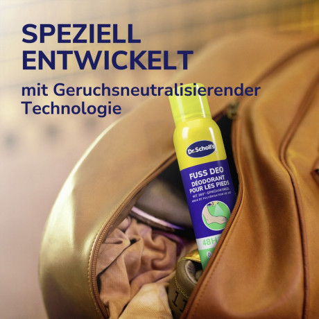 SCHOLL Fresh Step Geruchsstopp Schuh Deo, 150 ml, Шолль Дезодорант для обуви против запаха, 150 мл