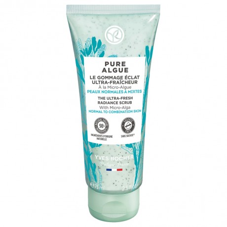 Yves Rocher Pure Algue Ultra-frisches Glow Peeling Pure Algue Ultra Fresh Скраб для сияния кожи