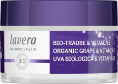 LAVERA Re-Energizing Sleeping Cream, 50 ml, Лавера Ночной крем восстанавливающий, био-виноград и витамин E, энергия для кожи, 50 мл
