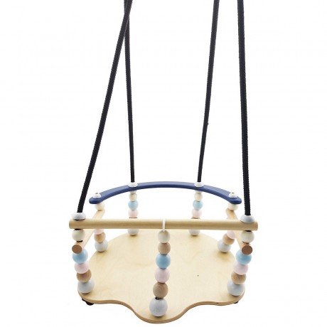 HESS Schaukelspielzeug Gitterschaukel mit Perlen Игрушка-качалка качели-решетка с бусинами