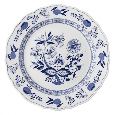 Hutschenreuther Hutschenreuther Blau Zwiebelmuster Speiseteller (Fahne) 27 cm Hutschenreuther обеденная тарелка с синим луком (флаг) 27 см
