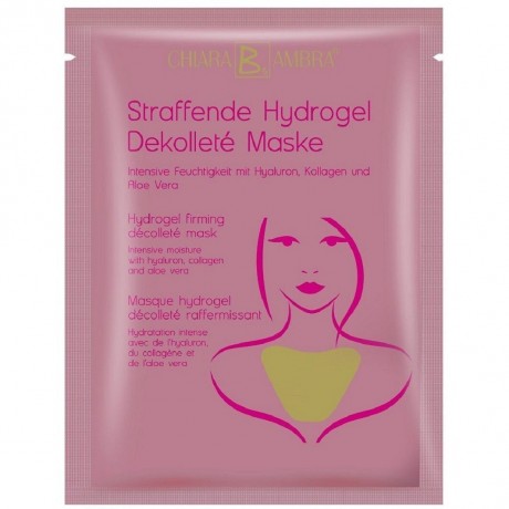 Chiara Ambra Hydrogel Dekollete Maske  Гидрогелевая маска для декольте