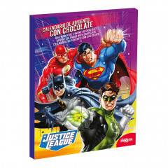 Justice League Adventskalender, шоколадный адвент-календарь Лига справедливости, 24 окошка, 75 г