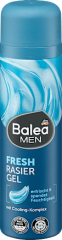 Balea MEN Rasiergel Fresh, 200 ml, Освежающий гель Fresh для бритья с охлаждающим ментолом, 200 мл