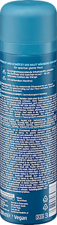 Balea MEN Rasiergel Fresh, 200 ml, Освежающий гель Fresh для бритья с охлаждающим ментолом, 200 мл