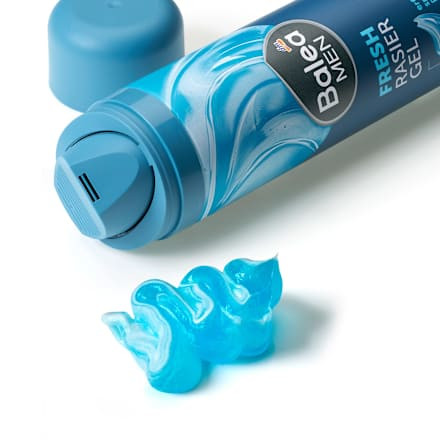 Balea MEN Rasiergel Fresh, 200 ml, Освежающий гель Fresh для бритья с охлаждающим ментолом, 200 мл