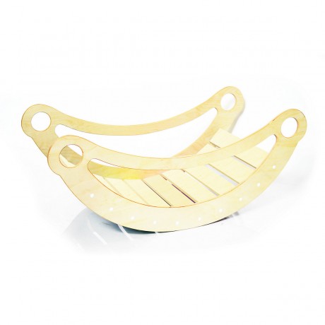 Woodwork for Kids 4 in 1 Kletterbogen Bogenwippe mit Rutsch- und Kletterbrett nach Pikler Art Арочные качели 4 в 1 с горкой и доской для скалолазания в стиле Пиклера