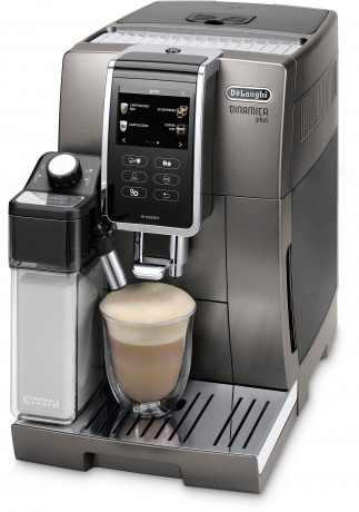 De'Longhi De'Longhi Kaffeevollautomat Dinamica Plus ECAM 370.95.T, 3 Benutzerprofile zum Speichern individueller Getrankeeinstellungen  Полностью автоматическая кофемашина De'Longhi Dinamica Plus ECAM 370.95.T, 3 профиля пользователя для сохранения индиви