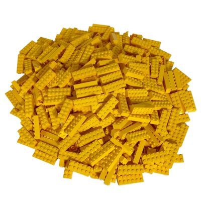 LEGO LEGO 2x6 Steine gelb - 250 Stuck - Yellow bricks 2456 LEGO 2x6 кирпичи желтые - 250 штук - Желтые кирпичи 2456