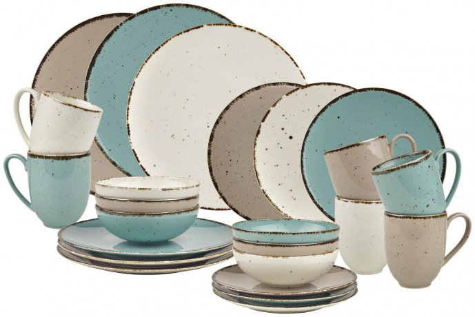 Landscape Landscape Kombiservice 24-tlg. URBAN LIFE multicolour Ландшафтный комбинированный сервиз 24 шт. ГОРОДСКАЯ ЖИЗНЬ