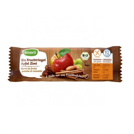 Alnavit Bio FruchtБатончик Apfel Zimt 40 г