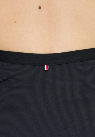 Tommy Hilfiger HALTER ONE PIECE Swimsuit Black КОМБИНЕЗОН HALTER Купальник Черный