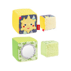 Fehn 4er Set Wurfel COLOR Friends Набор из 4-х кубиков COLOR Friends