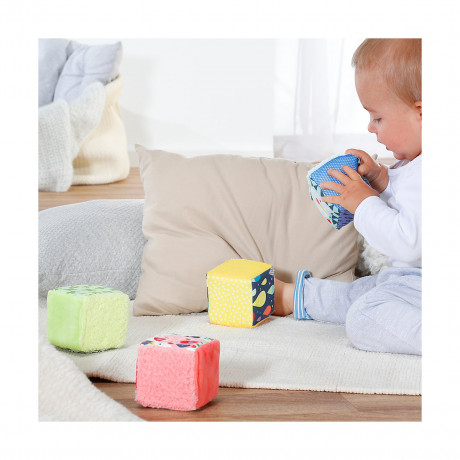 Fehn 4er Set Wurfel COLOR Friends Набор из 4-х кубиков COLOR Friends