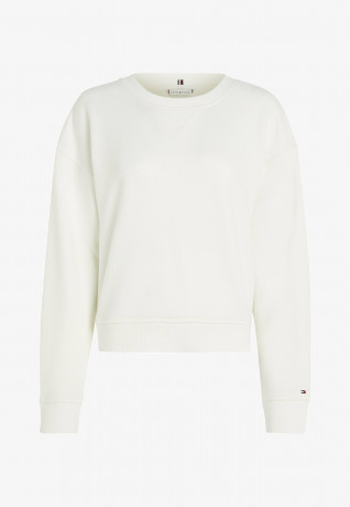 Tommy Hilfiger LOGO EMBROIDERY TERRY Sweatshirt ecru LOGO EMBROIDERY TERRY Толстовка экрю