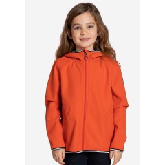 elkline Softshell Jacke Smoothie mit Kapuze reflektierendes Badge fur Kinder Куртка Softshell Smoothie со светоотражающим значком на капюшоне для детей