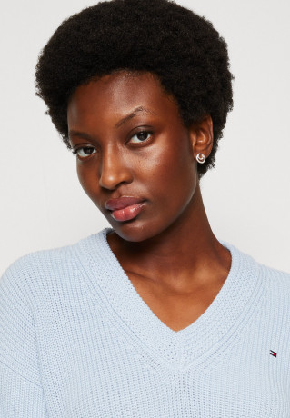 Tommy Hilfiger SWEATER  Jumper breezy blue СВИТЕРА Джемперы свежий синий