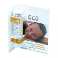 Eco Cosmetics ECO COSMETICS SONNENSCHUTZ Bio LSF 30 Granatapfel/Sanddorn Lippenpflege  ЭКО КОСМЕТИКА SUN PROTECTION Organic SPF 30 Гранат/Облепиха Уход за губами