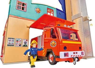 Simba Feuerwehrmann Sam Mega-Feuerwehrstation XXL Пожарный Сэм Мега Пожарная станция XXL