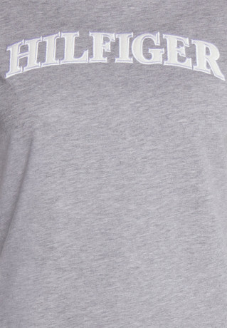 Tommy Hilfiger REG TONAL  Print T-shirt light grey heather REG TONAL Футболка с принтом светло-серый вереск