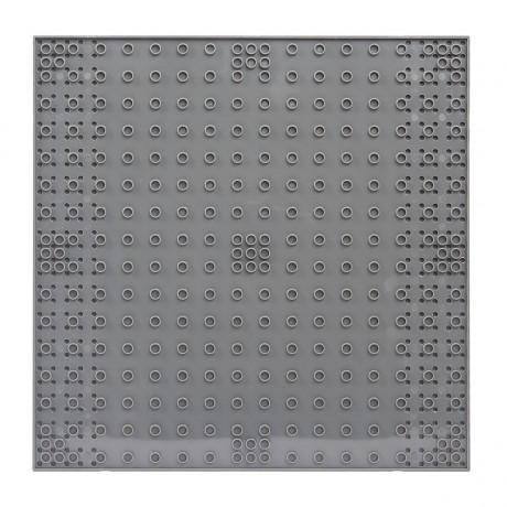 Open Bricks stapelbare Strassenplatte Platte 32x32 Noppen grau Gerade Штабелируемая дорожная плита 32x32 ручки серая прямая