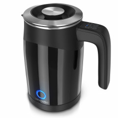 Arendo Arendo Wasserkocher, 0,5 l, 1100 W, Edelstahl Reisewasserkocher Mini, Temperatureinstellung, Single, Energiesparend: ideal fur die Erhitzung kleiner Wassermengen  Чайник Arendo, 0,5 л, 1100 Вт, дорожный мини-чайник из нержавеющей стали, регулировка