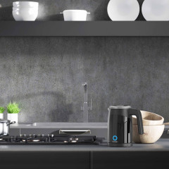 Arendo Arendo Wasserkocher, 0,5 l, 1100 W, Edelstahl Reisewasserkocher Mini, Temperatureinstellung, Single, Energiesparend: ideal fur die Erhitzung kleiner Wassermengen  Чайник Arendo, 0,5 л, 1100 Вт, дорожный мини-чайник из нержавеющей стали, регулировка