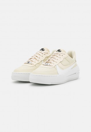 Nike Sportswear AIR FORCE 1 PLATFORM Sneaker low fossil/sail/summit white/black AIR FORCE 1 PLATFORM Низкие кроссовки женские ископаемый/парус/вершина белый/черный