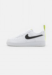 Nike Sportswear AIR FORCE 1 07 WT UNISEX Sneaker low white/black/volt AIR FORCE 1 07 WT UNISEX Низкие кроссовки женские белый/черный/вольт