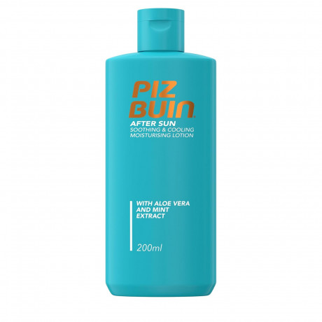 Piz Buin After Sun Soothing & Cooling Moisturising Lotion, Увлажняющий лосьон Piz Buin After Sun с успокаивающим и охлаждающим эффектом, 200 мл