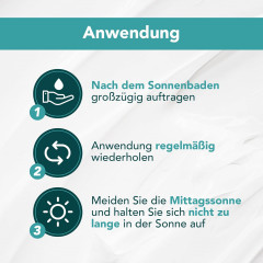 Piz Buin After Sun Soothing &amp; Cooling Moisturising Lotion, Увлажняющий лосьон Piz Buin After Sun с успокаивающим и охлаждающим эффектом, 200 мл