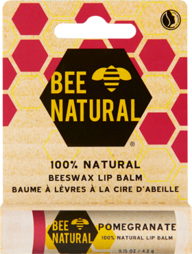 BEE NATURAL Бальзам для губ с экстрактом Граната , 4,2 г