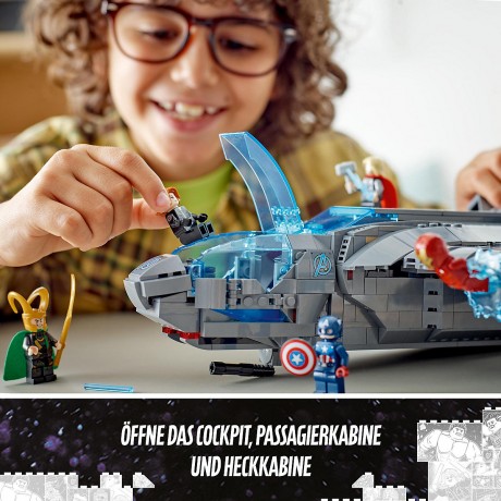 LEGO LEGO Marvel Super Heroes 76248 Der Quinjet der Avengers LEGO Marvel Super Heroes 76248 Квинджет Мстителей
