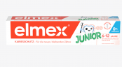elmex Zahnpasta Kinder Junior 6-12 Jahren 75 ml x 3stk, Детская зубная паста для детей 6-12 лет с комплексом Neo-Aminex для защиты от кариеса, 75 мл x 3 шт