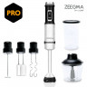 Zeegma Zeegma Stabmixer Handy-Chef, 1500,00 W, Set 5in1 Metallgehause 17 Stufen + Turbo TOP Edelstahl Погружной блендер Zeegma Handy-Chef, 1500,00 Вт, набор 5в1, металлический корпус 17 уровней + Turbo TOP