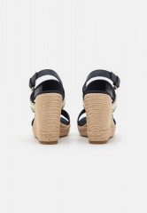 Tommy Hilfiger GOLDEN WEBBING WEDGE Espadrilles space blue GOLDEN WEBBING WEBBING WEDGE Эспадрильи космический синий