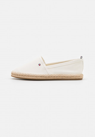 Tommy Hilfiger BASIC FLAT Espadrilles ivory BASIC FLAT Эспадрильи слоновая кость