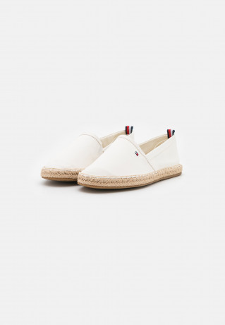 Tommy Hilfiger BASIC FLAT Espadrilles ivory BASIC FLAT Эспадрильи слоновая кость