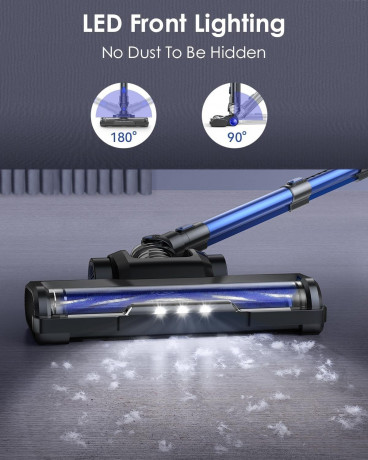 EICOBOT EICOBOT Akku-Hand-und Stielstaubsauger, 150,00 W, Beutellos, Akku Staubsauger,6-in-1 kabellose Staubsauger,Mit starker Saugleistung Беспроводной ручной и стержневой пылесос EICOBOT, 150,00 Вт, без мешка, беспроводной пылесос, беспроводной пылесос