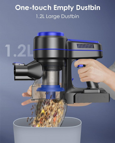 EICOBOT EICOBOT Akku-Hand-und Stielstaubsauger, 150,00 W, Beutellos, Akku Staubsauger,6-in-1 kabellose Staubsauger,Mit starker Saugleistung Беспроводной ручной и стержневой пылесос EICOBOT, 150,00 Вт, без мешка, беспроводной пылесос, беспроводной пылесос