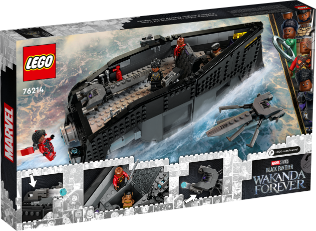 Lego Black Panther: Duell auf dem Wasser  Черная пантера: Дуэль на воде