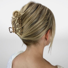 SOHO Schmetterling Haarklammer Gold заколка для волос с бабочкой