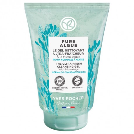 Yves Rocher Pure Algue Ultra-Erfrischendes Reinigungsgel  Ультраосвежающий очищающий гель Pure Algue