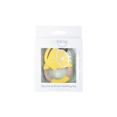 nibbling Beissringe  Super Food Zitrone Прорезыватели Super Food Лимон