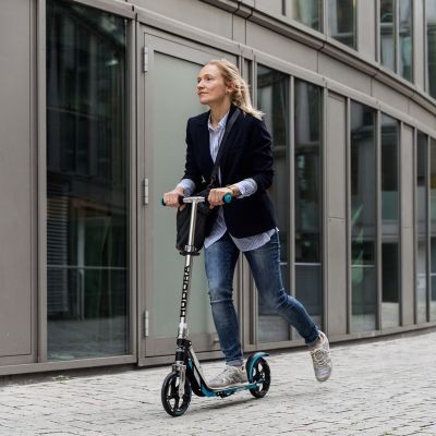 HUDORA Scooter HUDORA Big Wheel 205 RX Pro turkis Скутер HUDORA Big Wheel 205 RX Pro бирюзовый
