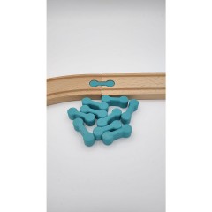 KCMMPF3DPrint Holzeisenbahn 10 Verbindungsstucke | Kompatibel mit verschiedensten Holzeisenbahnen Деревянная железная дорога 10 соединительных частей | Совместимость с различными деревянными железными дорогами