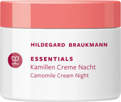 Hildegard Braukmann ESSENTIALS Kamillen Creme Nacht, 50 ml, Hildegard Braukmann ночной крем для лица с ромашкой, для чувствительной кожи, для женщин, 50 мл