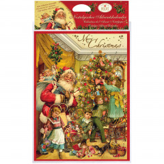 Heidel Weihnachts-Nostalgie Adventskalender, Heidel Weihnachts-Nostalgie шоколадный адвент-календарь 2026 в винтажном стиле, 24 фигурки, 75 г