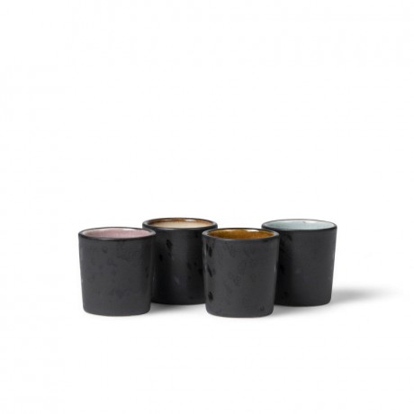 Bitz Bitz Gastro black Eierbecher Set 4-tlg. d: 5,2 cm / h: 5 cm Набор чашек для яиц Bitz Gastro черный из 4 предм. д: 5,2 см / ч: 5 см